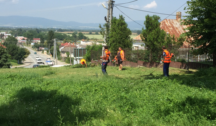 Aktivačné práce v obci Trhovište 2016