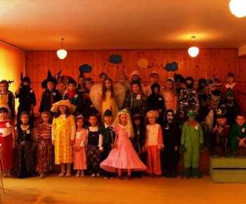 Karneval žiakov 1. -4.  ročníka  ZŠ Trhovište