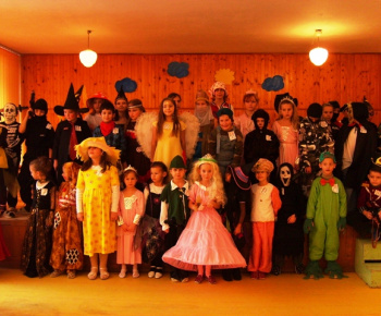 Karneval žiakov 1. -4.  ročníka  ZŠ Trhovište