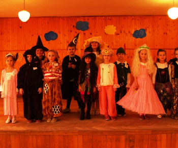 Karneval žiakov 1. -4.  ročníka  ZŠ Trhovište