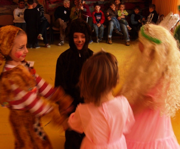 Karneval žiakov 1. -4.  ročníka  ZŠ Trhovište