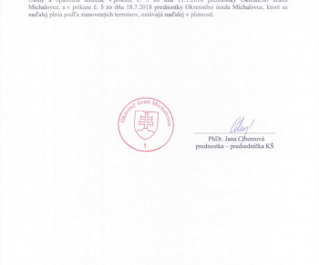 Príkaz č. 7 - na zabezpečenie opatrení na ochranu verejného zdra
