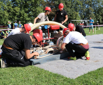 Súťaž DHZ o pohár starostu obce Trhovište 2016