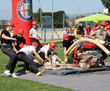 Súťaž DHZ o pohár starostu obce Trhovište 2016