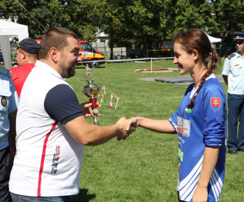 Súťaž DHZ o pohár starostu obce Trhovište 2016