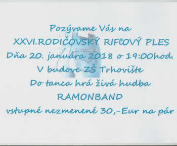 Pozvánka na rifľový ples