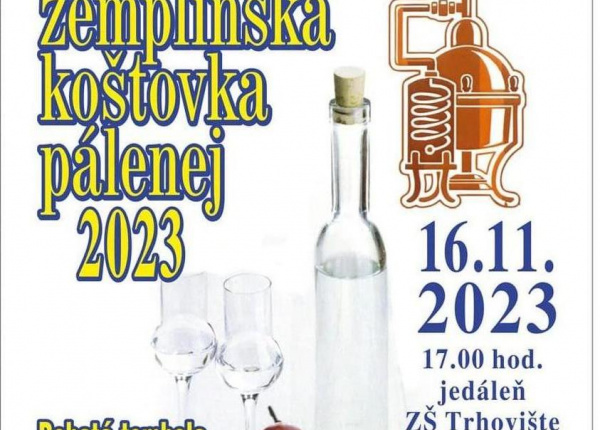 Zemplínska koštovka pálenej 2023