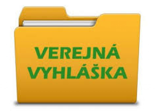 Verejná vyhláška - Okresný úrad Michalovce, katastrálny odbor