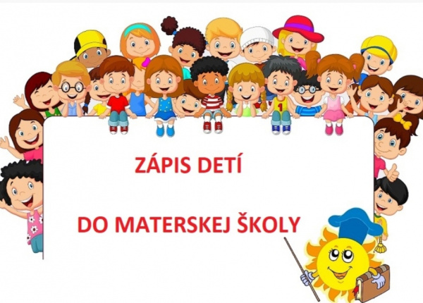 Zápis detí do MŠ na šk. rok 2025/2026